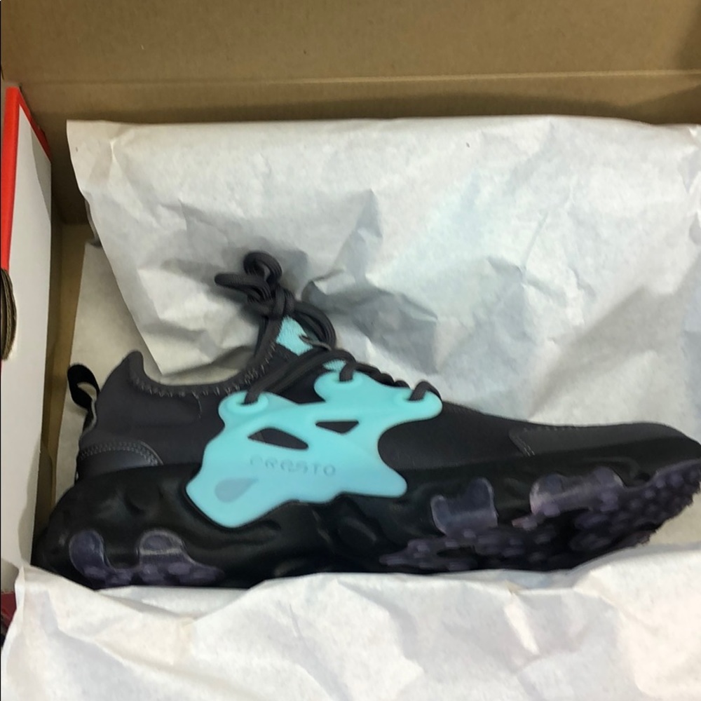 Nike React Presto Thunder Grey Women’s sz 8.5 - Picture 10 of 11